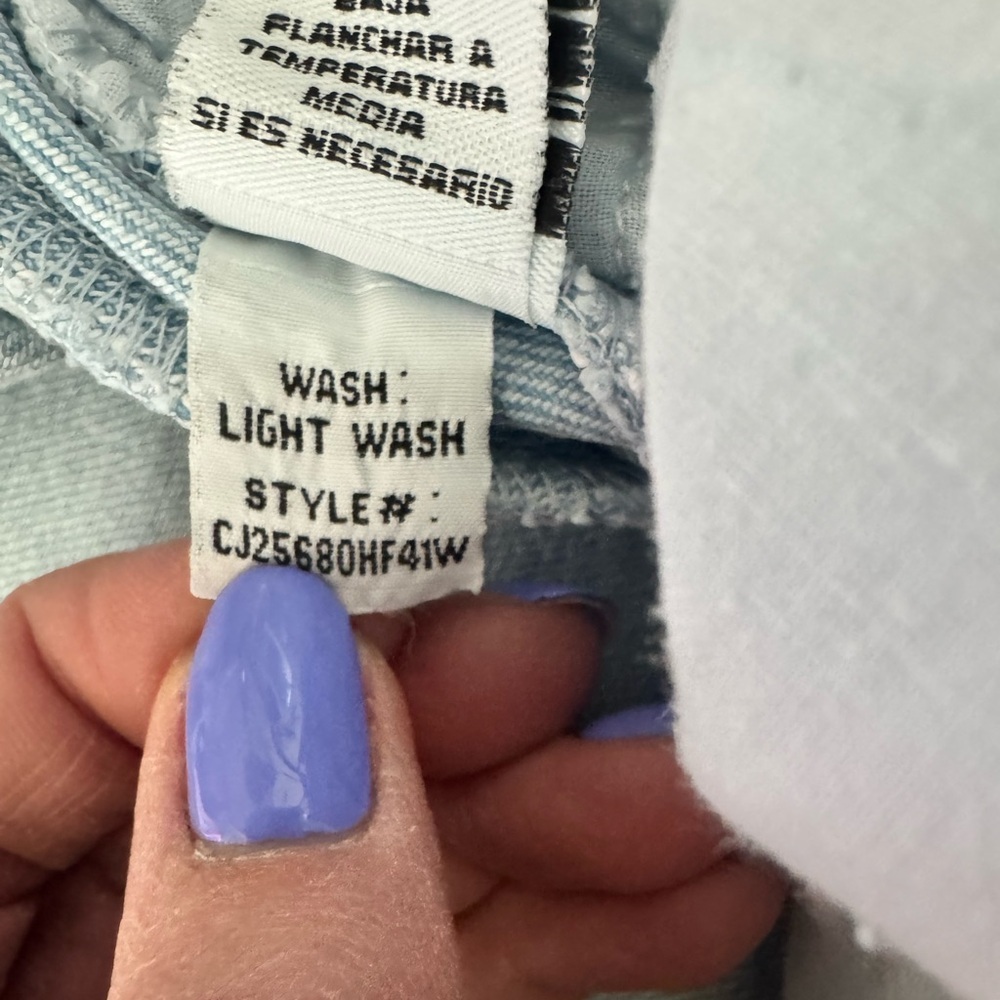 Celebrity Pink Y2K Barrel Leg Jeans Light Wash High Rise Balloon Mom Jeans 11/30 - Picture 8 of 8